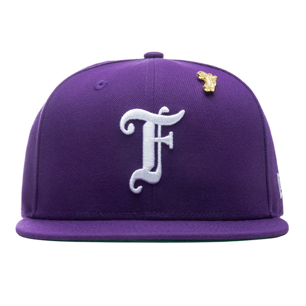 Deep Purple Detroit Tigers Custom 59fifty New Era Fitted Hat