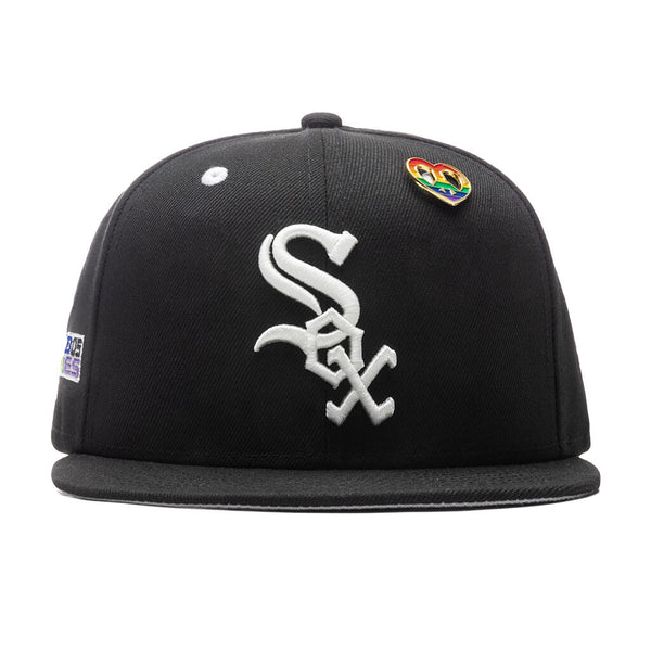 New Era 59FIFTY Chicago White Sox Patch Pride Fitted Hat 7 1/2