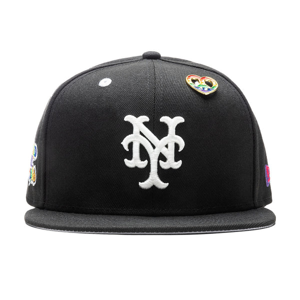 New York Mets New Era 59FIFTY Fitted Hat (Navy Gray Under BRIM) 7 1/8