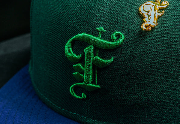 Feature x New Era Timepiece OE 59Fifty Fitted Hat Green/Royal - FW21 - US