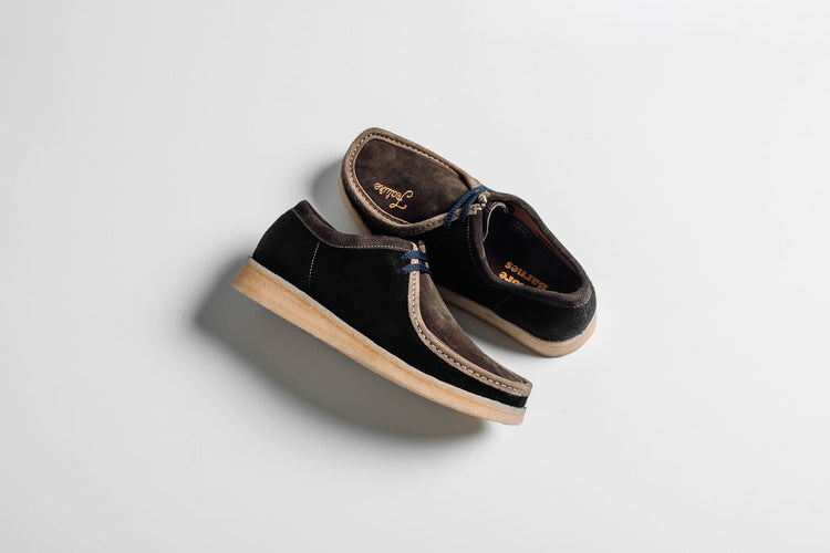 PADMORE & BARNES P204 NAT CREPE BLACK CHECKERBOARD SIZE‎ 11 NEW Feature-x-Padmore-Low-Top---  main image 3