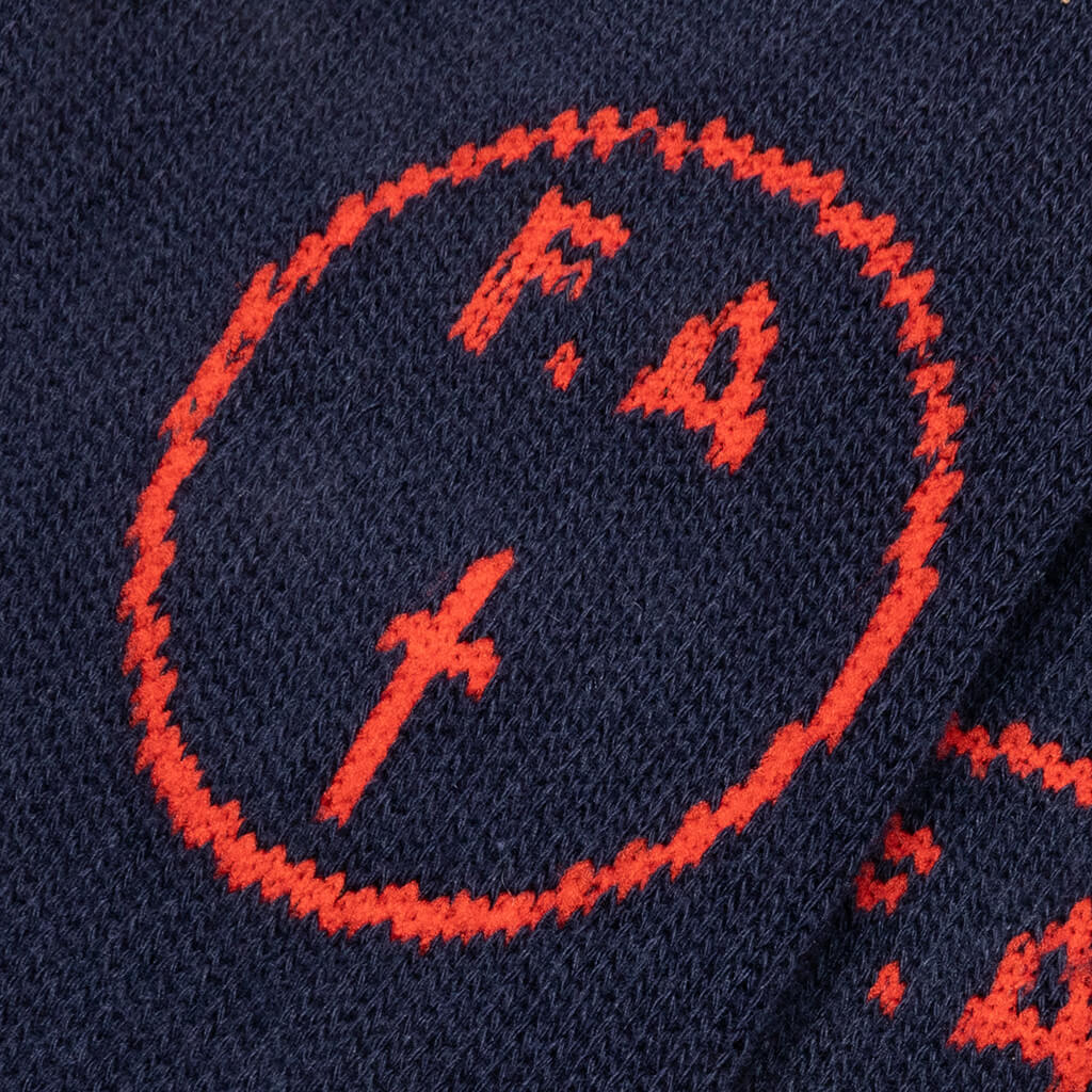 FA Records Sock - Navy/Red – Feature