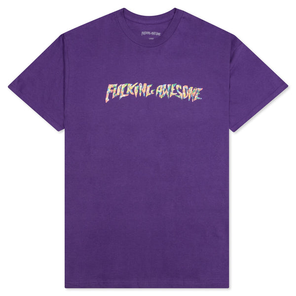 Gum Stamp Tee - Purple – Feature