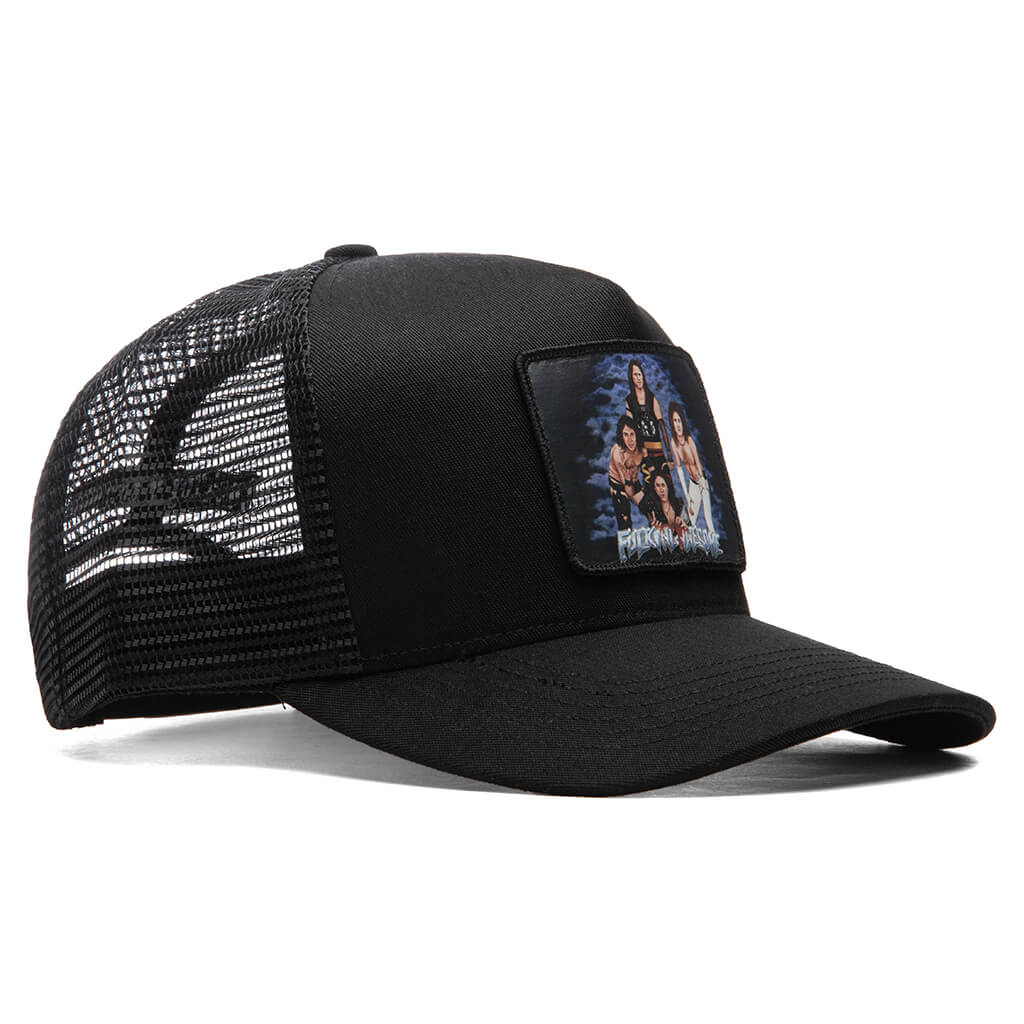 Heavy Metal Mesh Snapback - Black – Feature