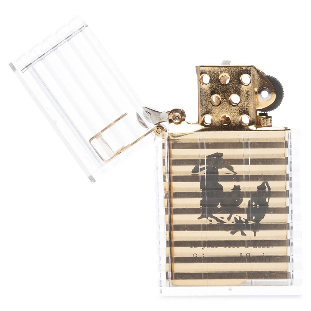 Science And Sanity Tsubota Pearl Lighter - Etched Gold – Feature