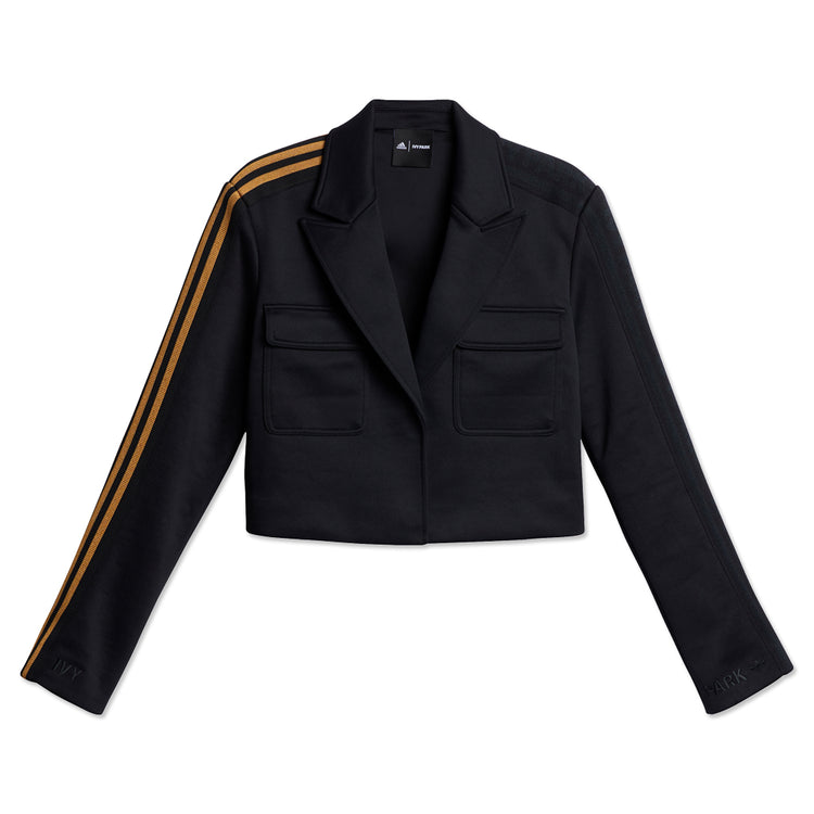 Adidas Originals x Ivy Park Crop Suit Jacket - Black/Mesa  display picture 1