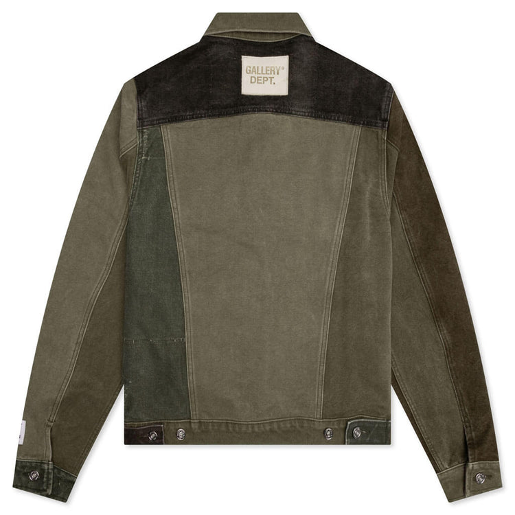 Andy Jacket Olive Feature