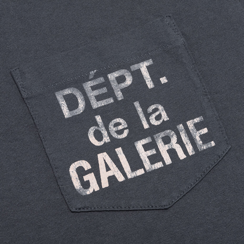 De La Galerie L/S Pocket Tee - Black | Gallery Dept – Feature De La Galerie L/S Pocket Tee - Black | Gallery Dept – Feature