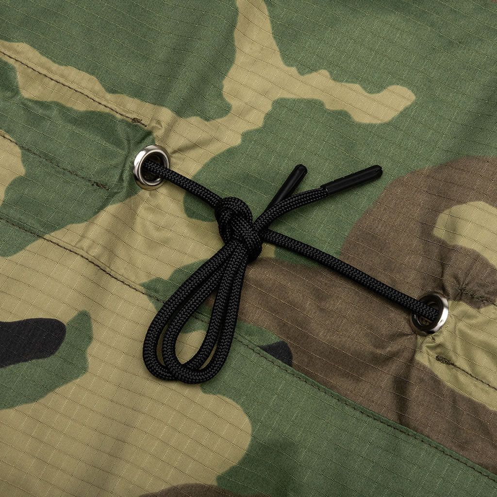 Riley Anorak Jacket - Military Camo – Feature
