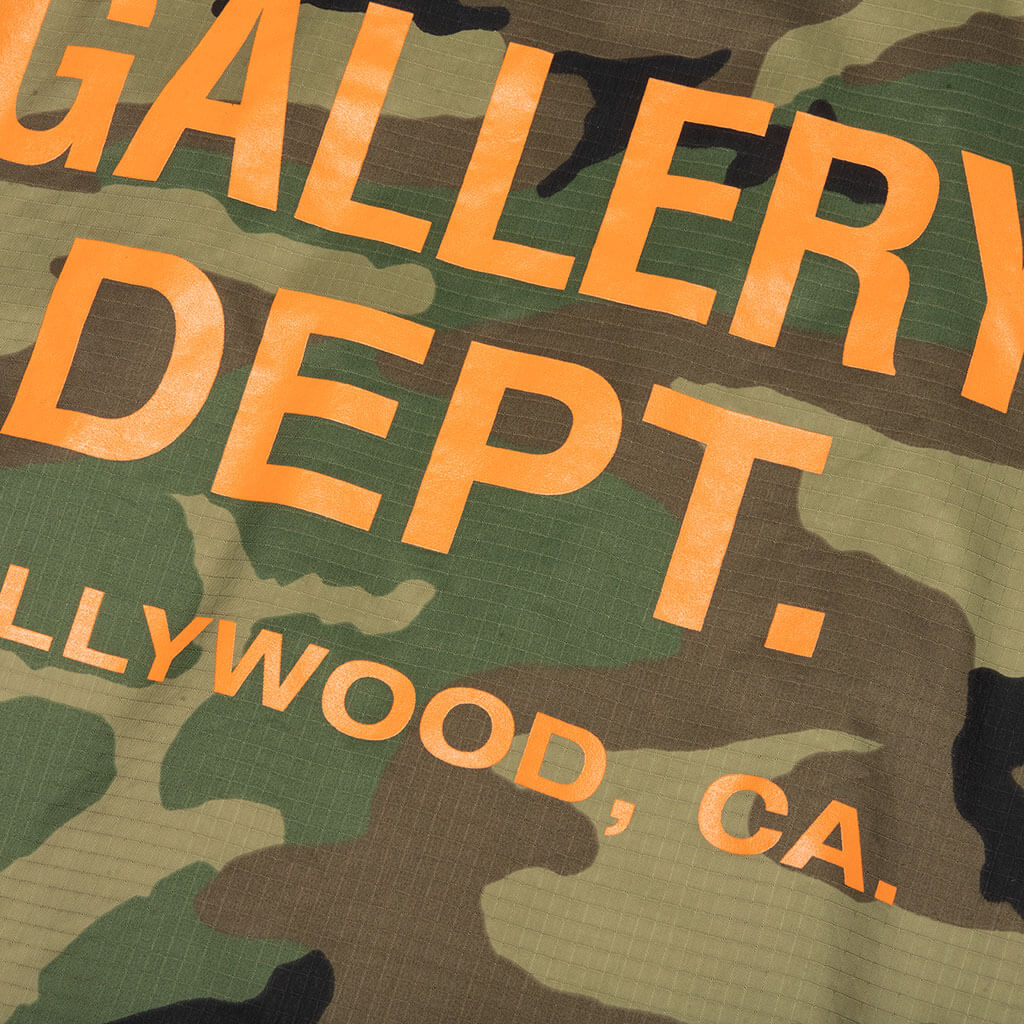 Riley Anorak Jacket - Military Camo – Feature
