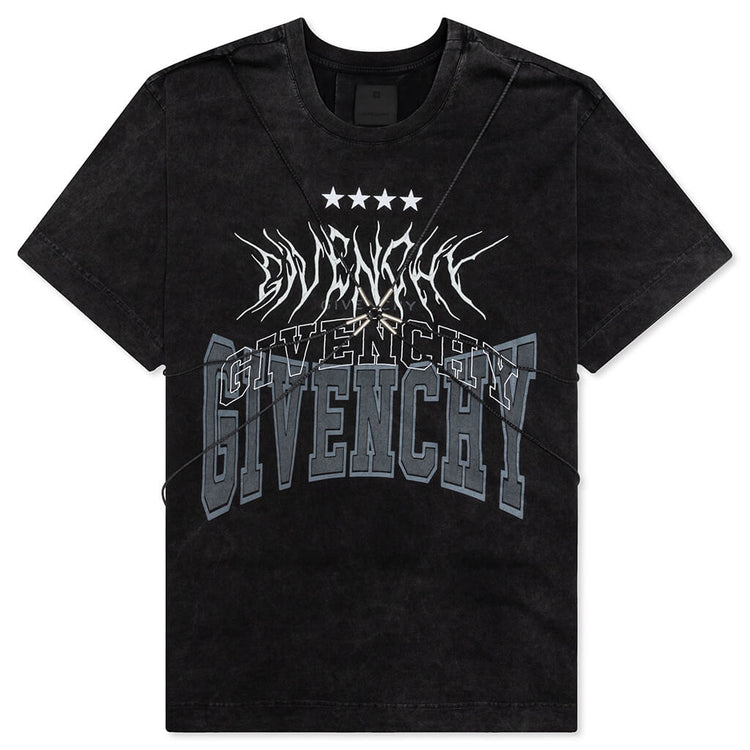 Oversized Fit T-Shirt W/ Harness - Grey – Feature