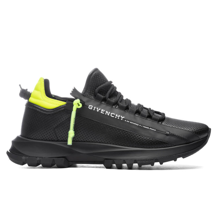Spectre Runner Low With Zip - Black/Yellow – Feature