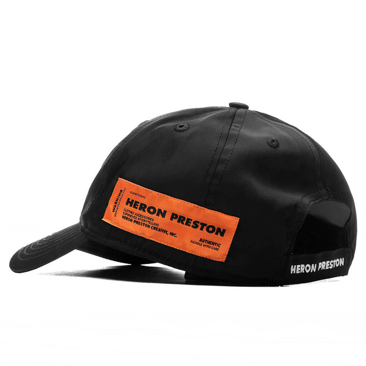 EMB Nylon Cap - Black/White – Feature display picture 1