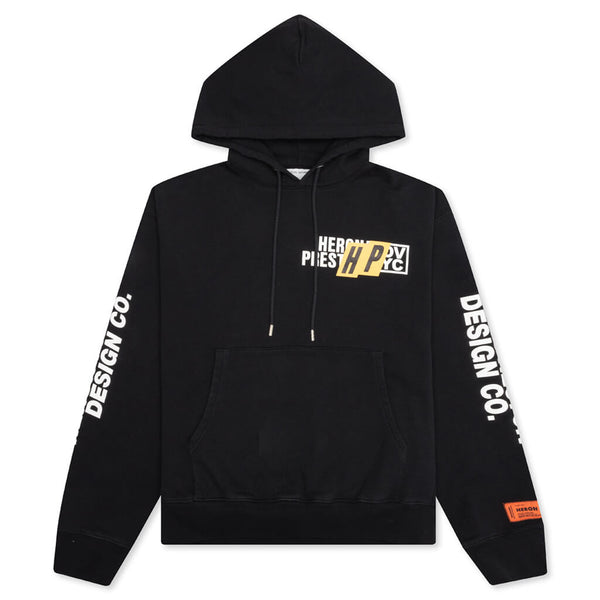 HP Real Estate Hoodie - Black/White