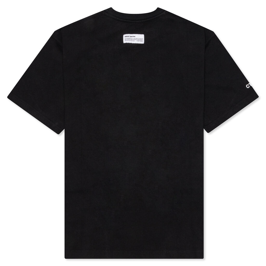 OS Censored Heron S/S Tee - Black/Grey – Feature