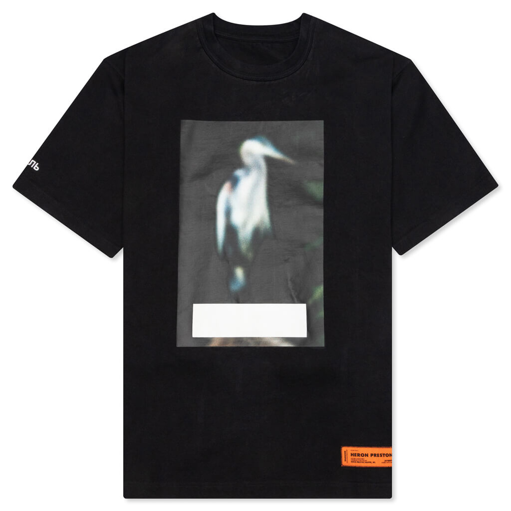 OS Censored Heron S/S Tee - Black/Grey – Feature