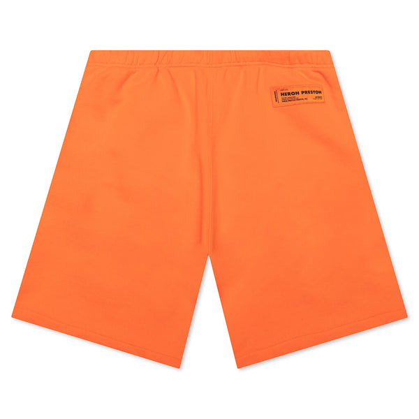 Sweatshorts Logo Recycled CO - Orange/No Color – Feature