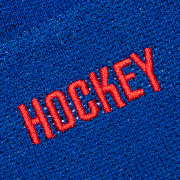 高品質】 Hockey Lightning Beanie - Blue ニット帽/ビーニー