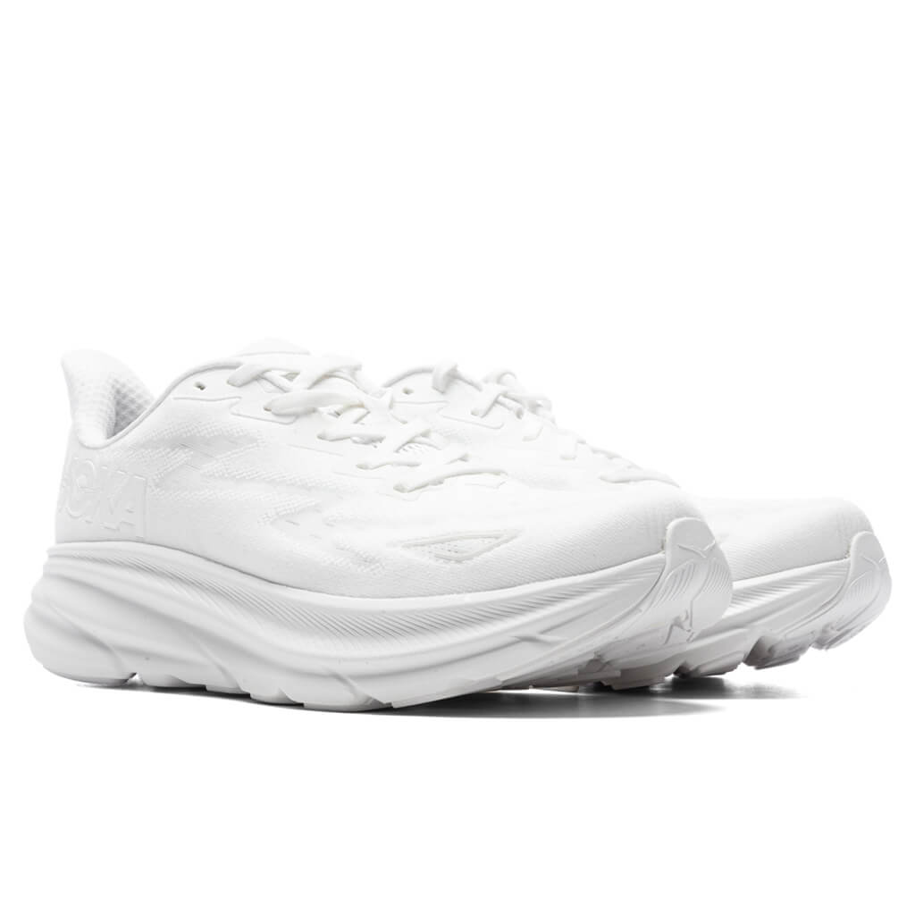 Clifton 9 - White/White – Feature