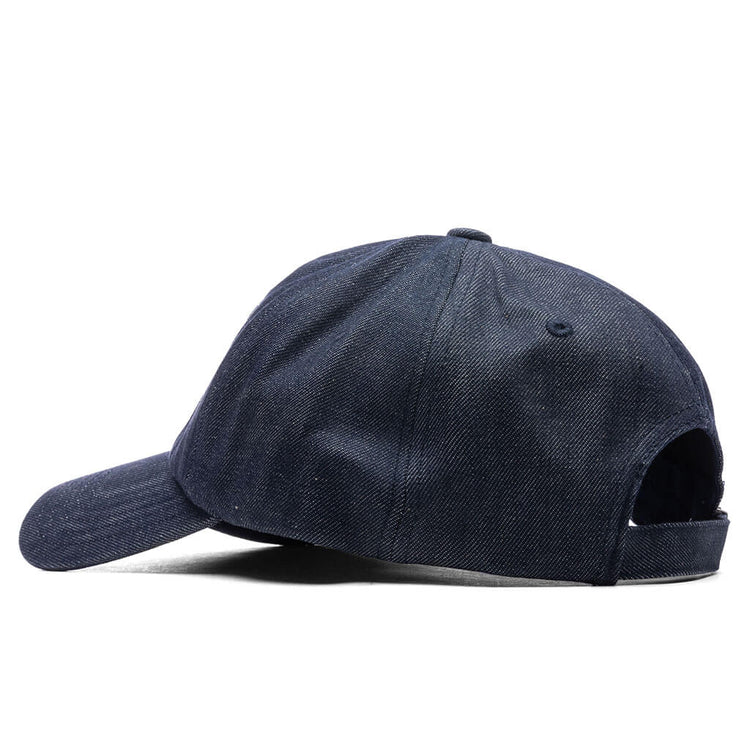 6 Panel Denim Cap - Indigo – Feature