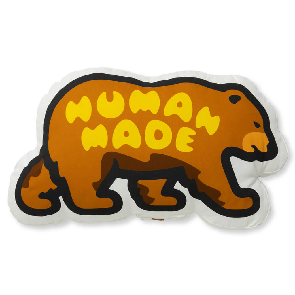 Human Made Brown Bear Cushion - Brown