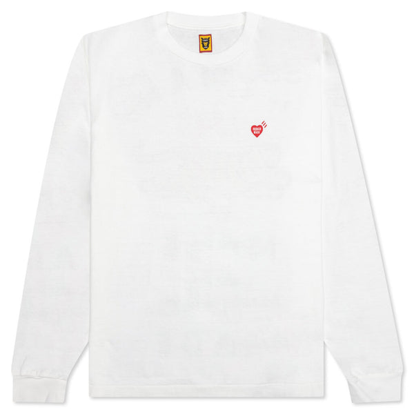 Graphic L/S T-Shirt #03 - White – Feature