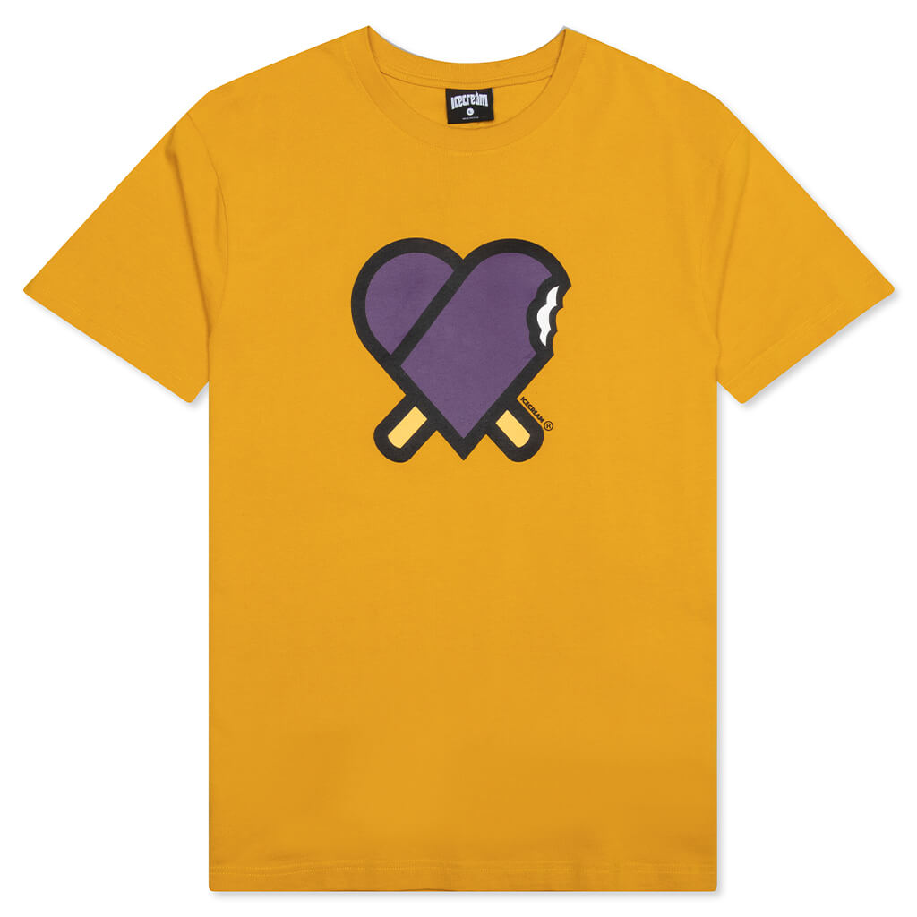 Bite S/S Tee - Golden Yellow – Feature