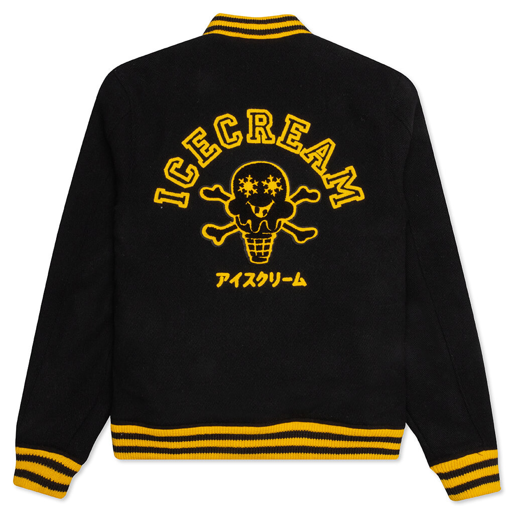 Varsity Jacket - Black – Feature