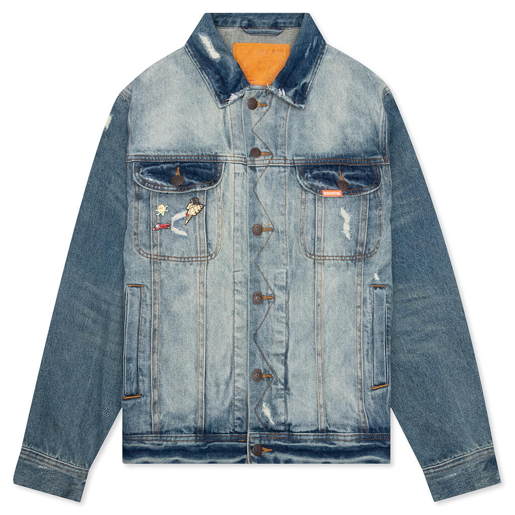Mamba Denim Jacket - Medium Blue Wash – Feature