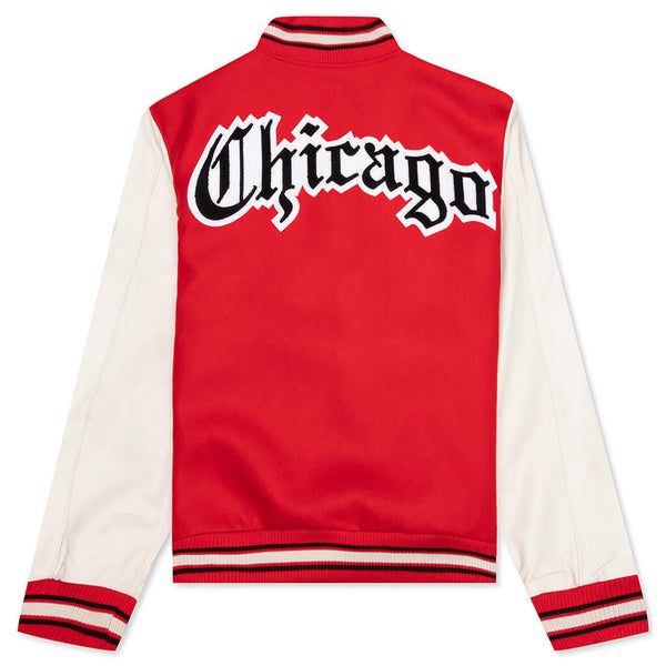 MLB Jeff Hamilton Chicago White Sox Varsity Jacket - Maker of Jacket