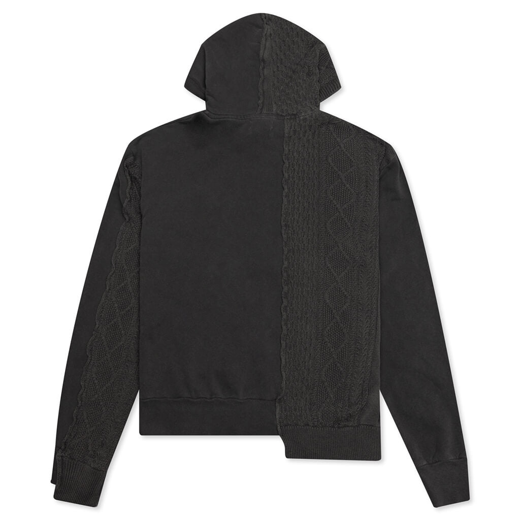 Clay Cable Hoodie Black