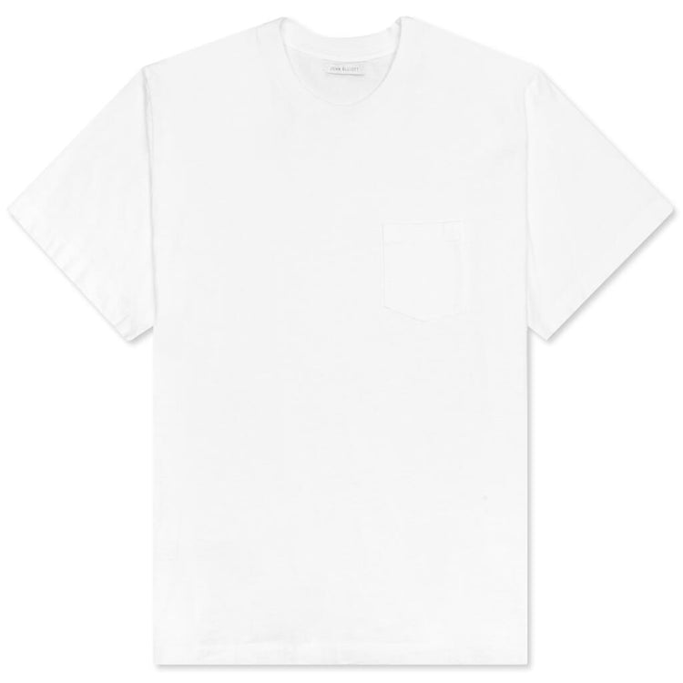Lucky Pocket Tee - White – Feature