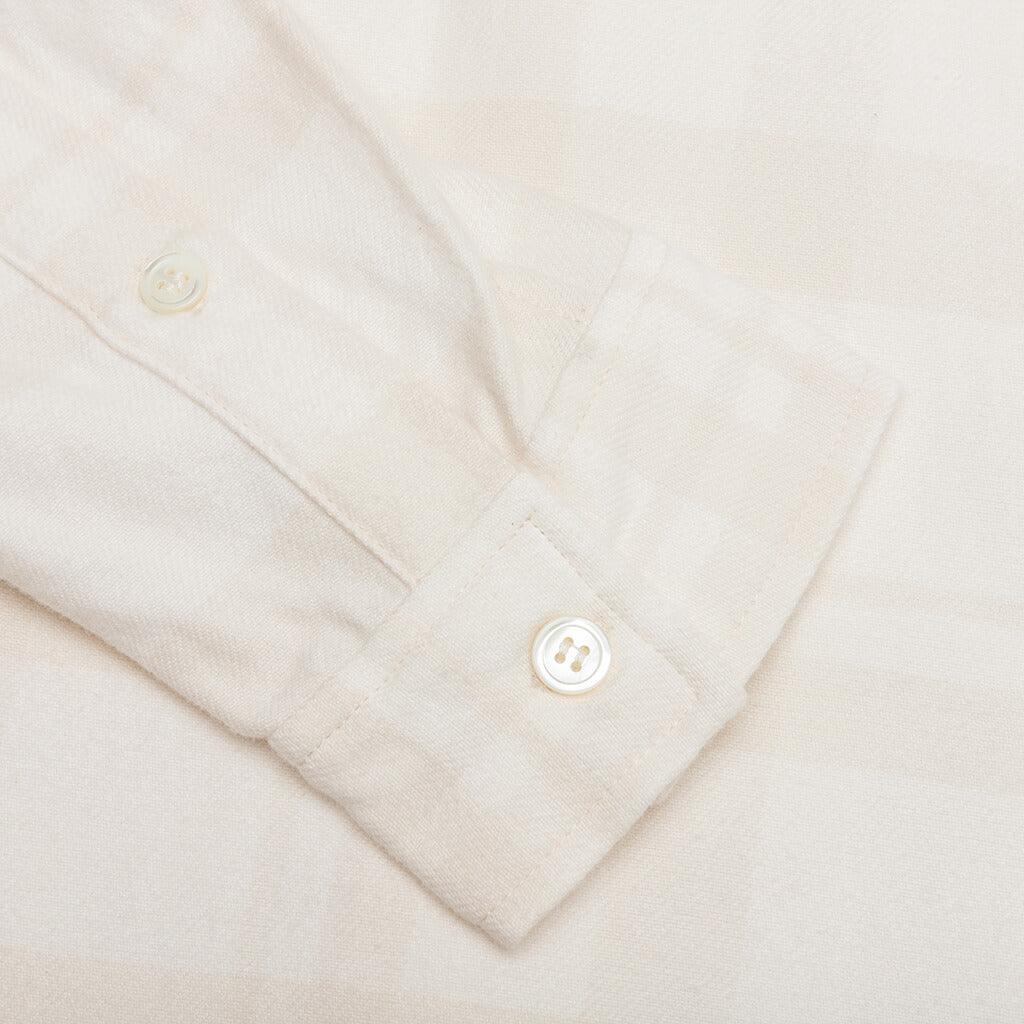 Sly Straight Hem - Papyrus Check – Feature