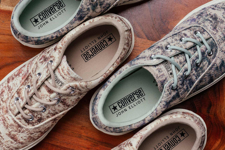 Converse x John Elliott Skid Grip Shoes Men\'s Sz‎ 11.5 / Women\'s Sz 13 New! Converse John Elliott x Skid Grip Sneakers French Oak Green  main image 2