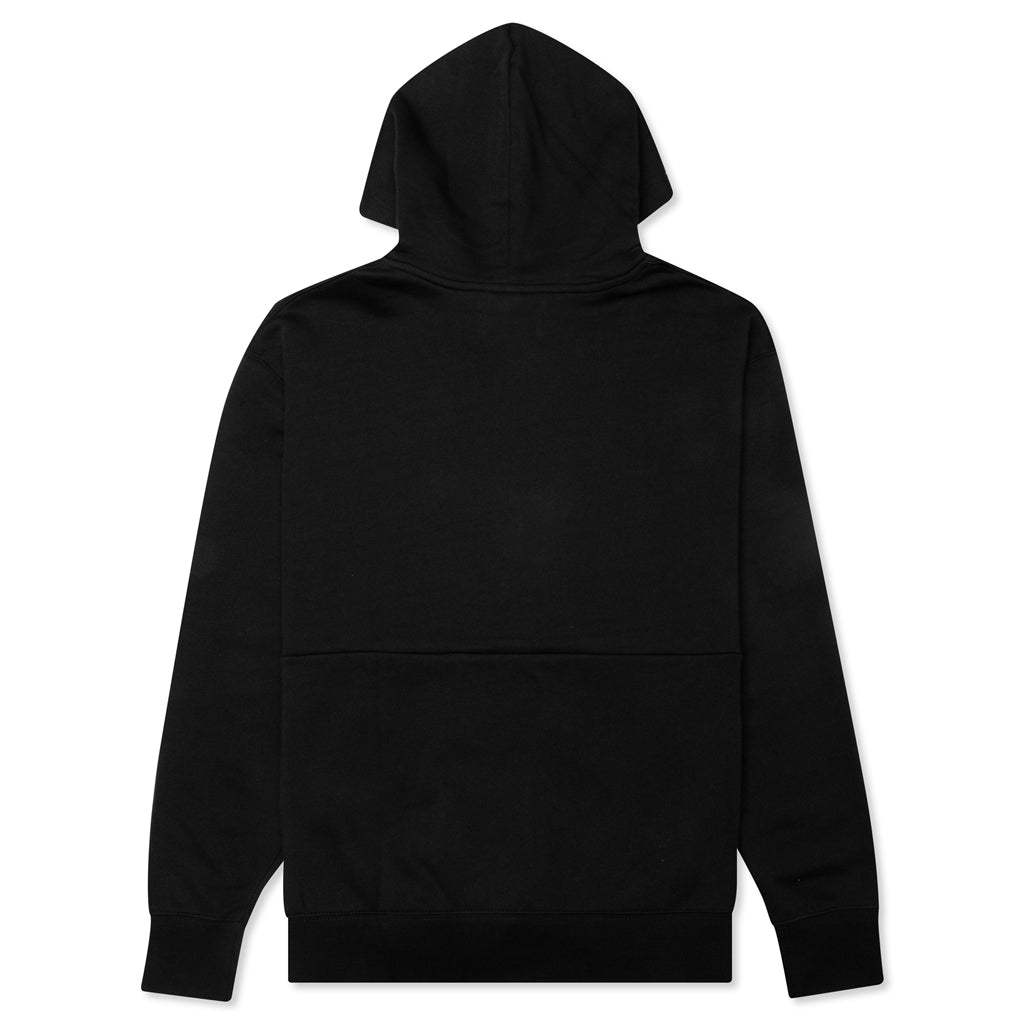 Jumpman Air Jordan Fleece Pullover Hoodie - Black/Black – Feature