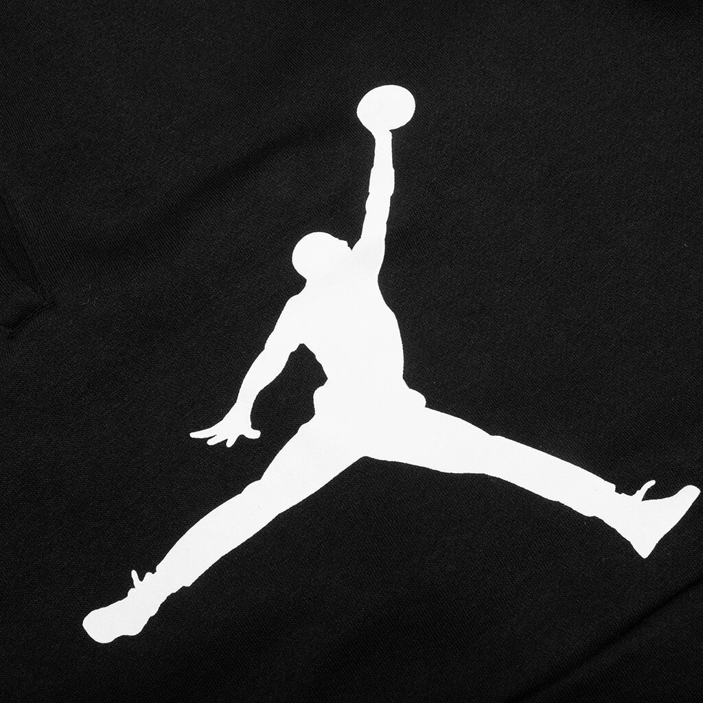Jumpman Air Jordan Fleece Shorts v2 - Black/White – Feature