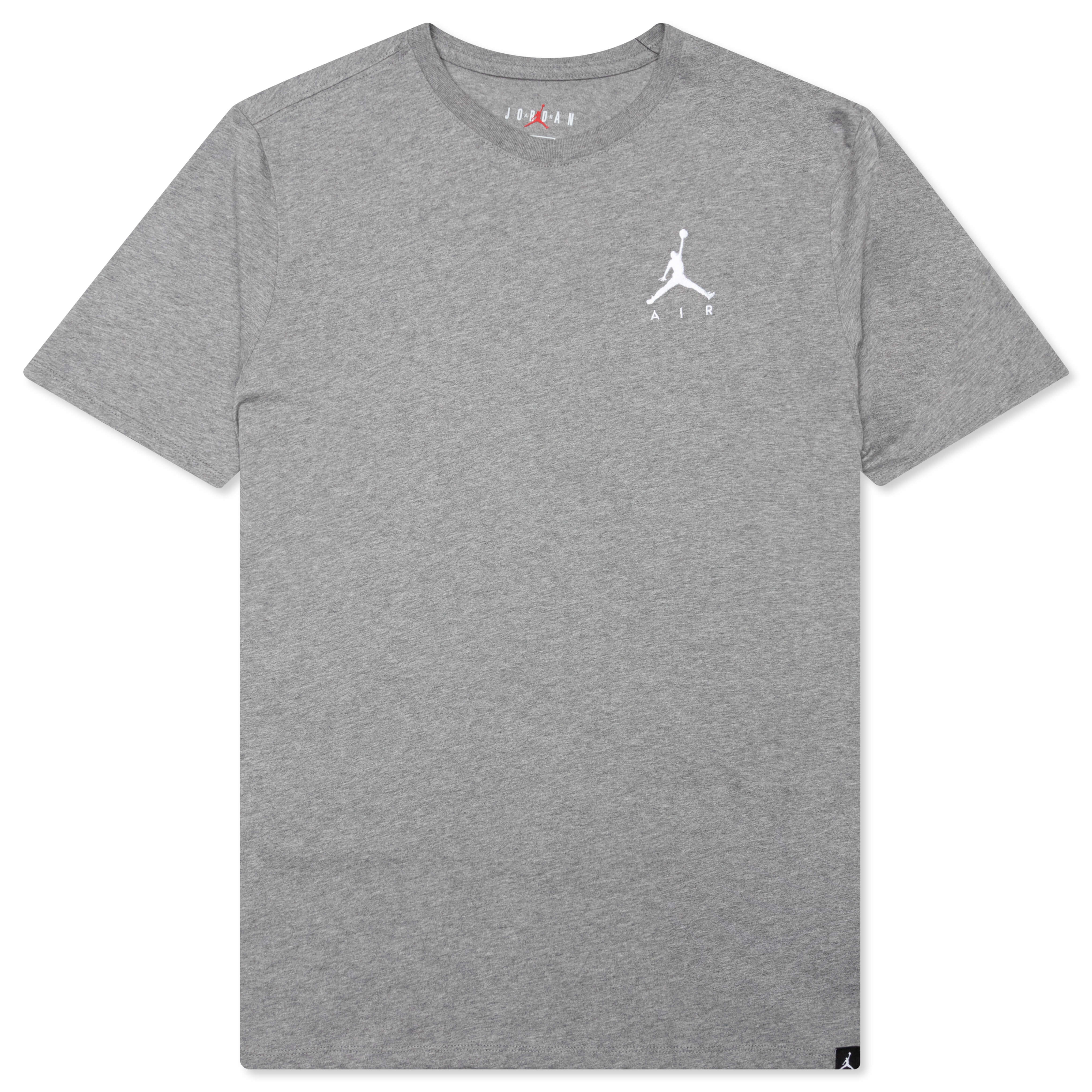 Jumpman Air Jordan T Shirt Carbon Heatherwhite Feature