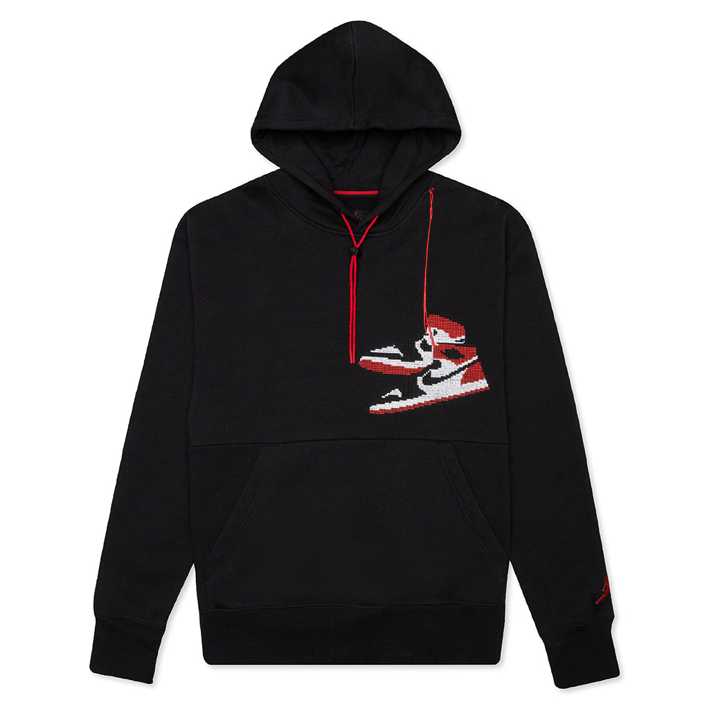 Jumpman Holiday Pullover Hoodie - Black â Feature