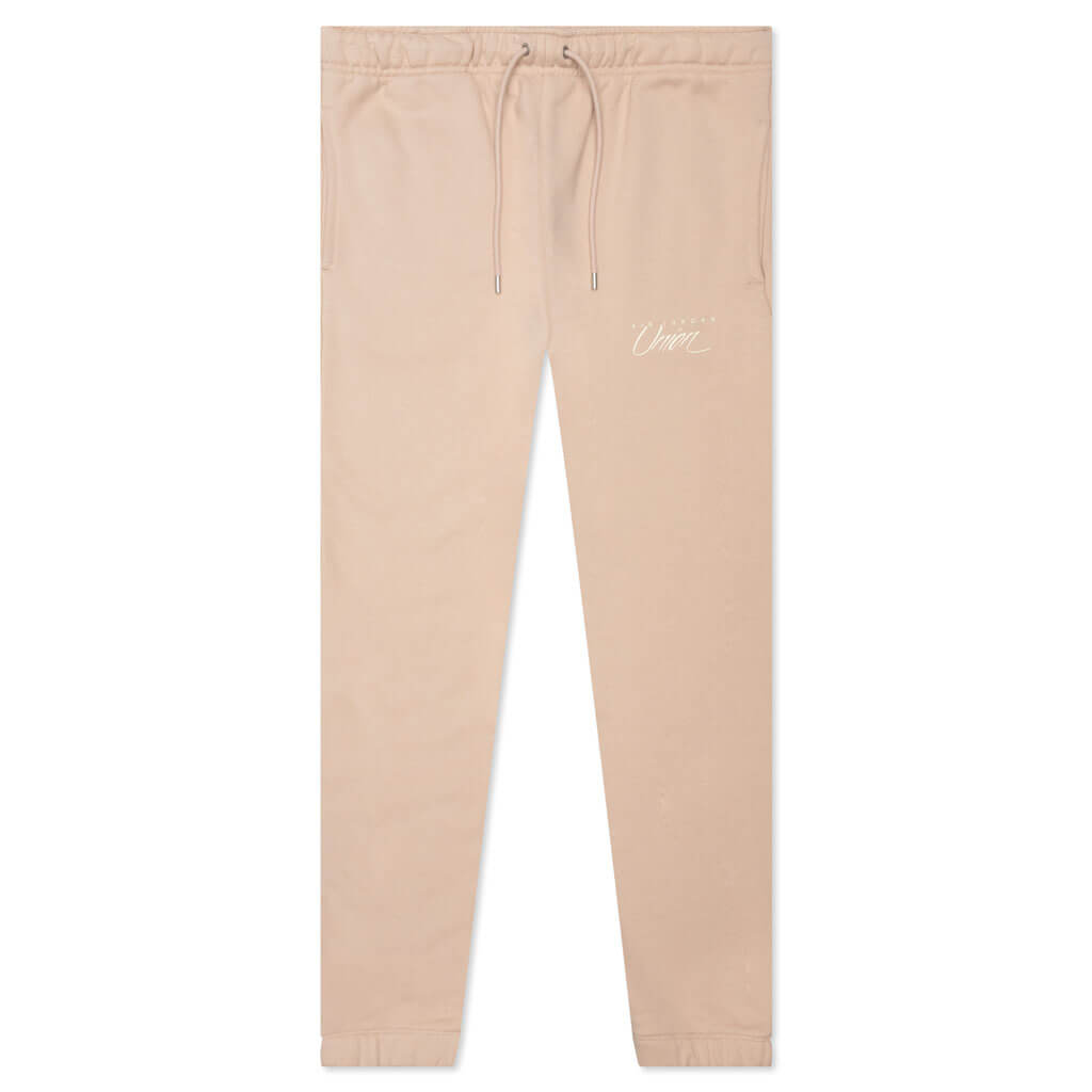 Jordan x Union Fleece Pant - Bio Beige – Feature