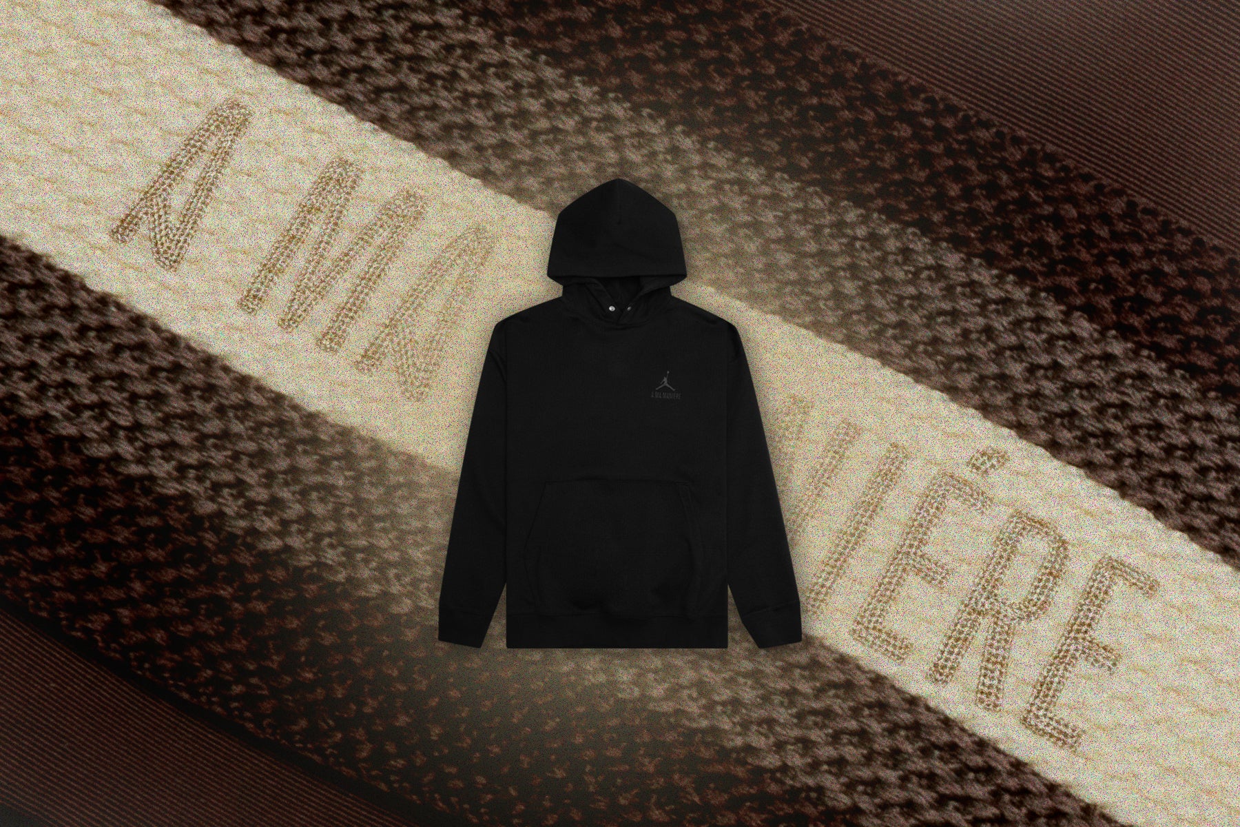 Jordan x A Ma Maniere Jacquard Hoodie - Black – Feature