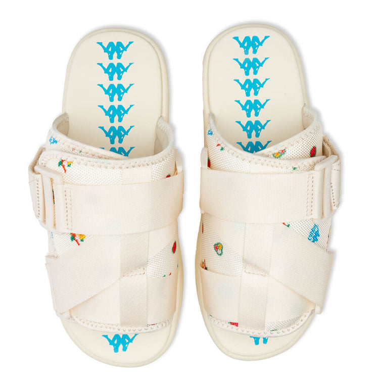 Kappa 222 Banda Degana Slide Sandals -‎ Blue Hawaiian/Off-White Mens Size 7 222 Banda Degana Sandals - Blue Hawaiian/Off-White – Feature main image 3