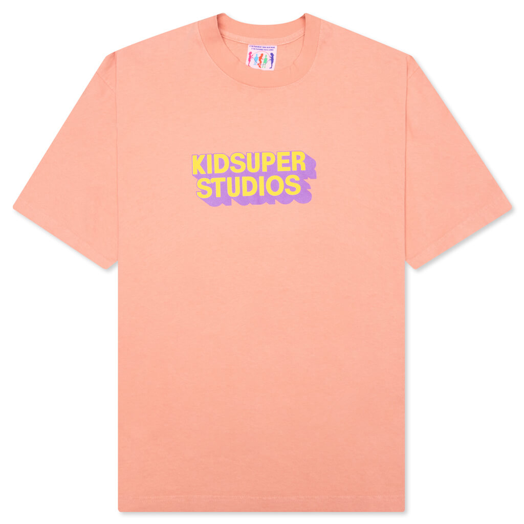 Logo Tee Salmon Feature