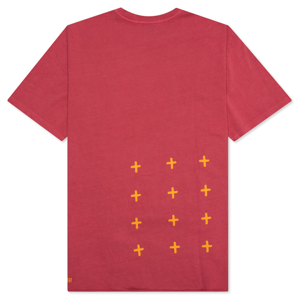 Pixel Sign Biggie Sundown S/S Tee - Red – Feature