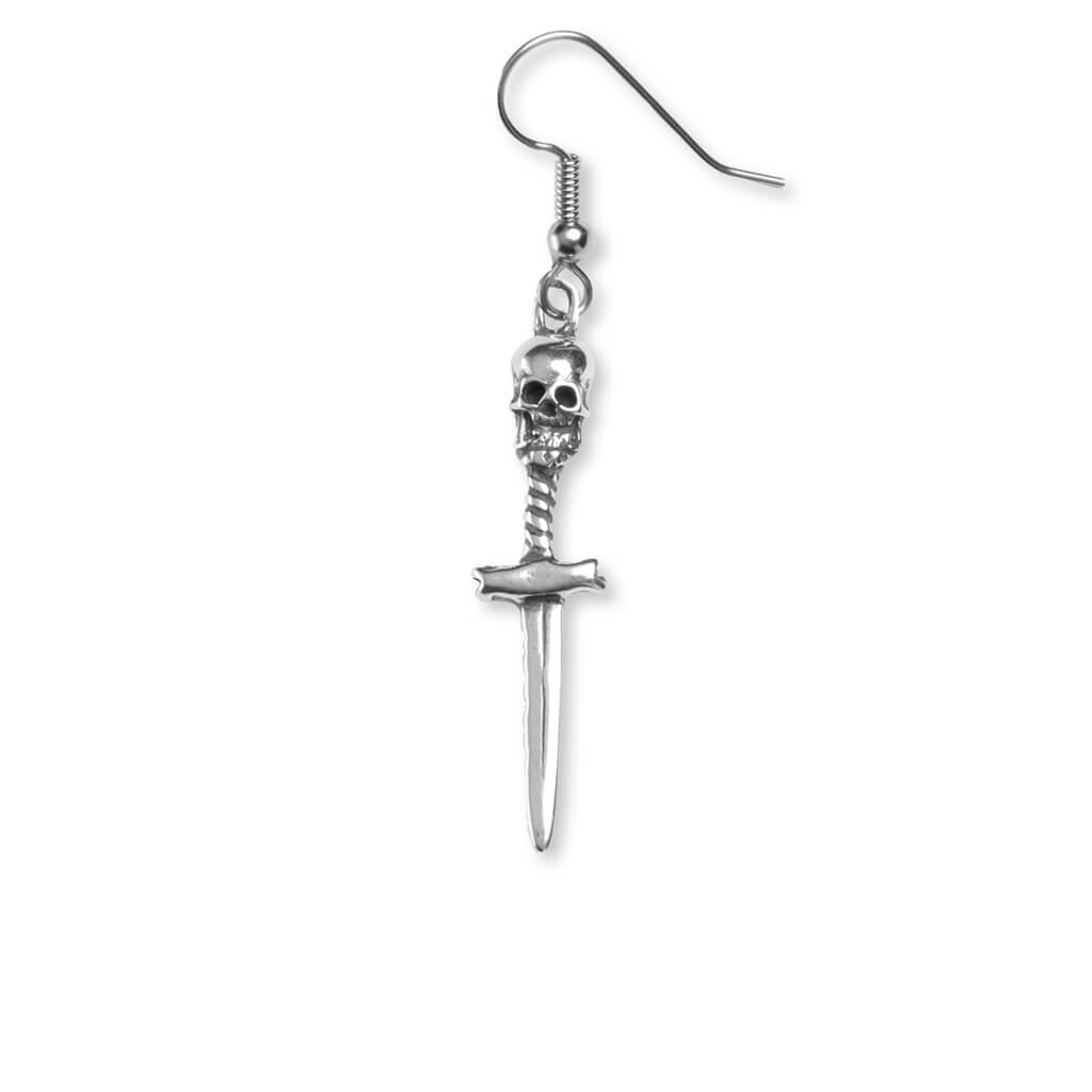 Vicious Dagger Earring - Silver – Feature