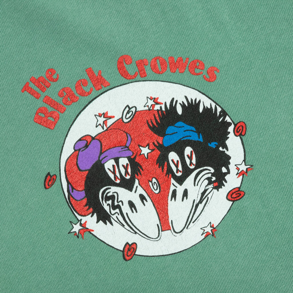 TOUGHER /  BREA S/S TEE　BLACK&WHITE BLACK