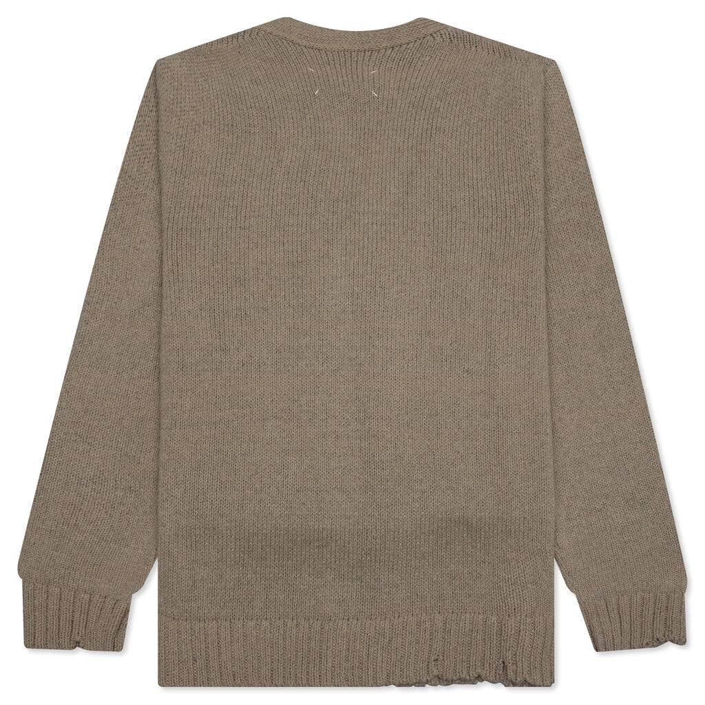 Distressed Cardigan - Rope – Feature