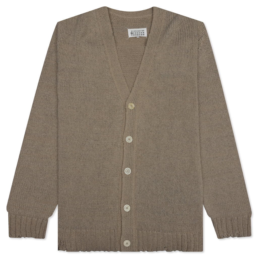 Distressed Cardigan - Rope – Feature