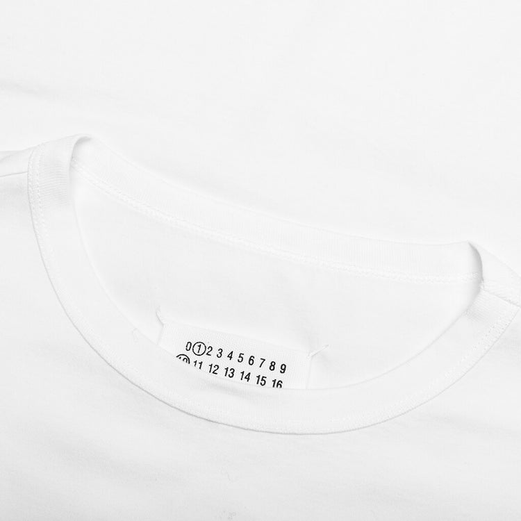 Numeric Logo Mako Cotton T-Shirt - White – Feature