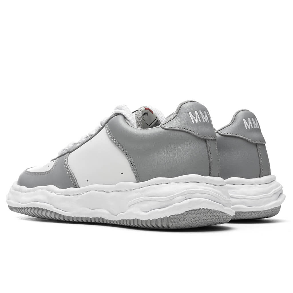 Wayne Low OG Sole Leather Sneaker -Grey/White | Maison MIHARA YASUHIRO –  Feature