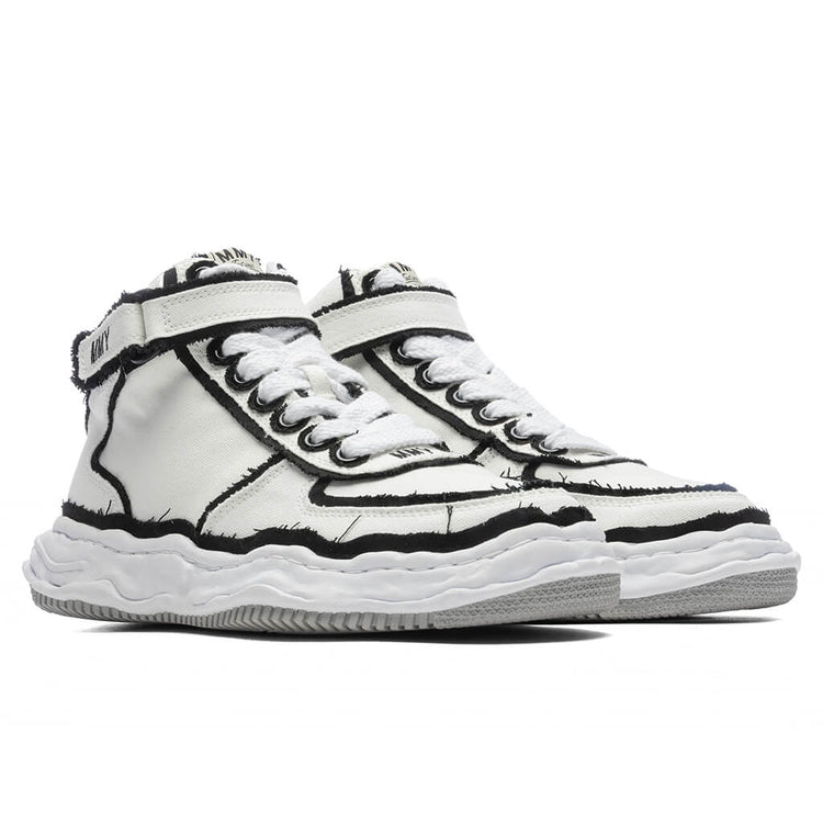 Wayne Overhanging Canvas High - White | Maison MIHARA YASUHIRO  